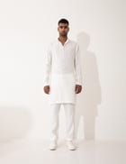ASHER KURTA  - WHITE view 3