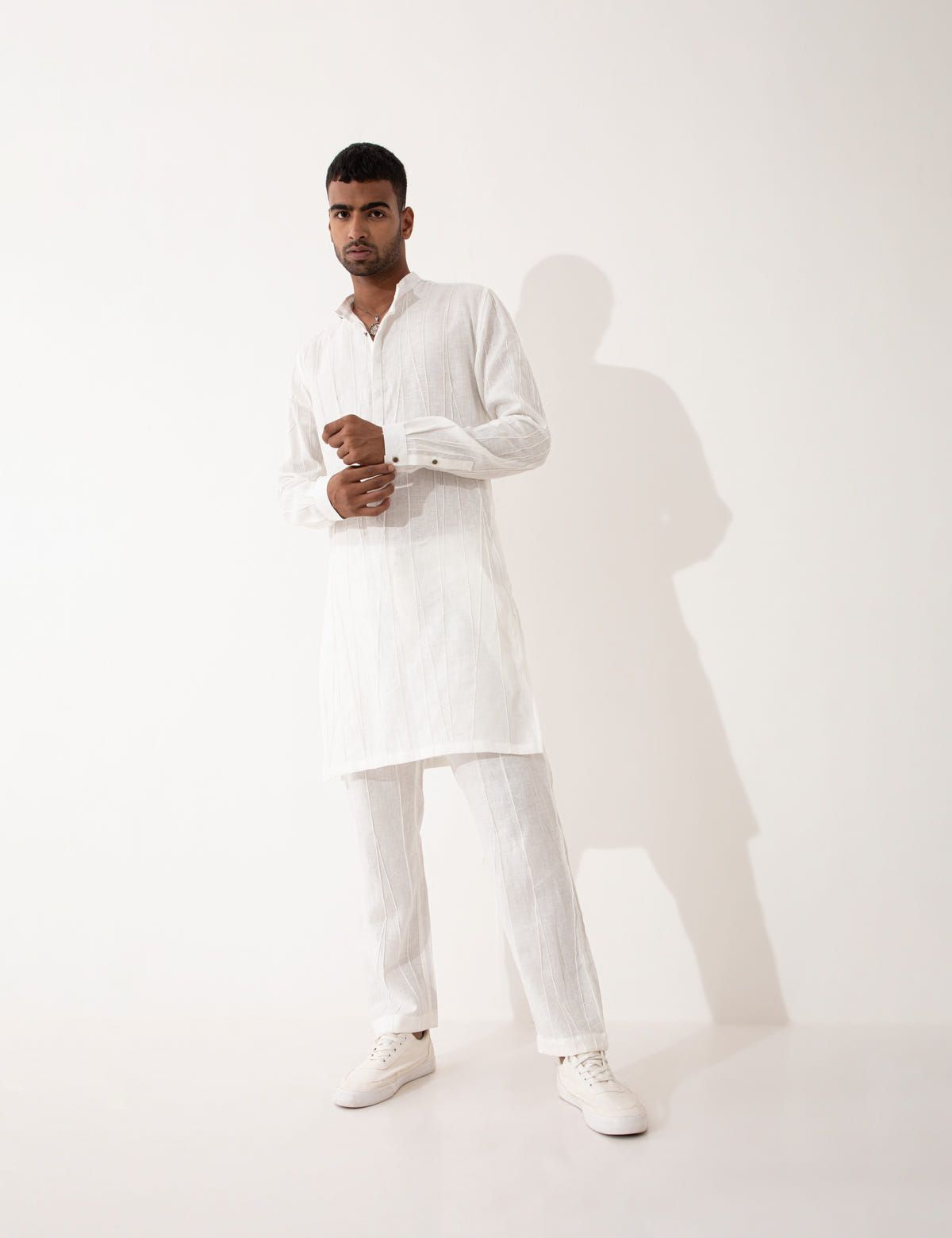 ASHER KURTA  - WHITE - image 7