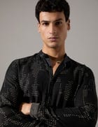 Francis Dash Kurta Set - Black view 1