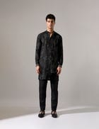 Francis Dash Kurta Set - Black view 2