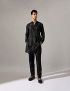 Francis Dash Kurta Set - Black view 3