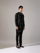Francis Dash Kurta Set - Black view 4