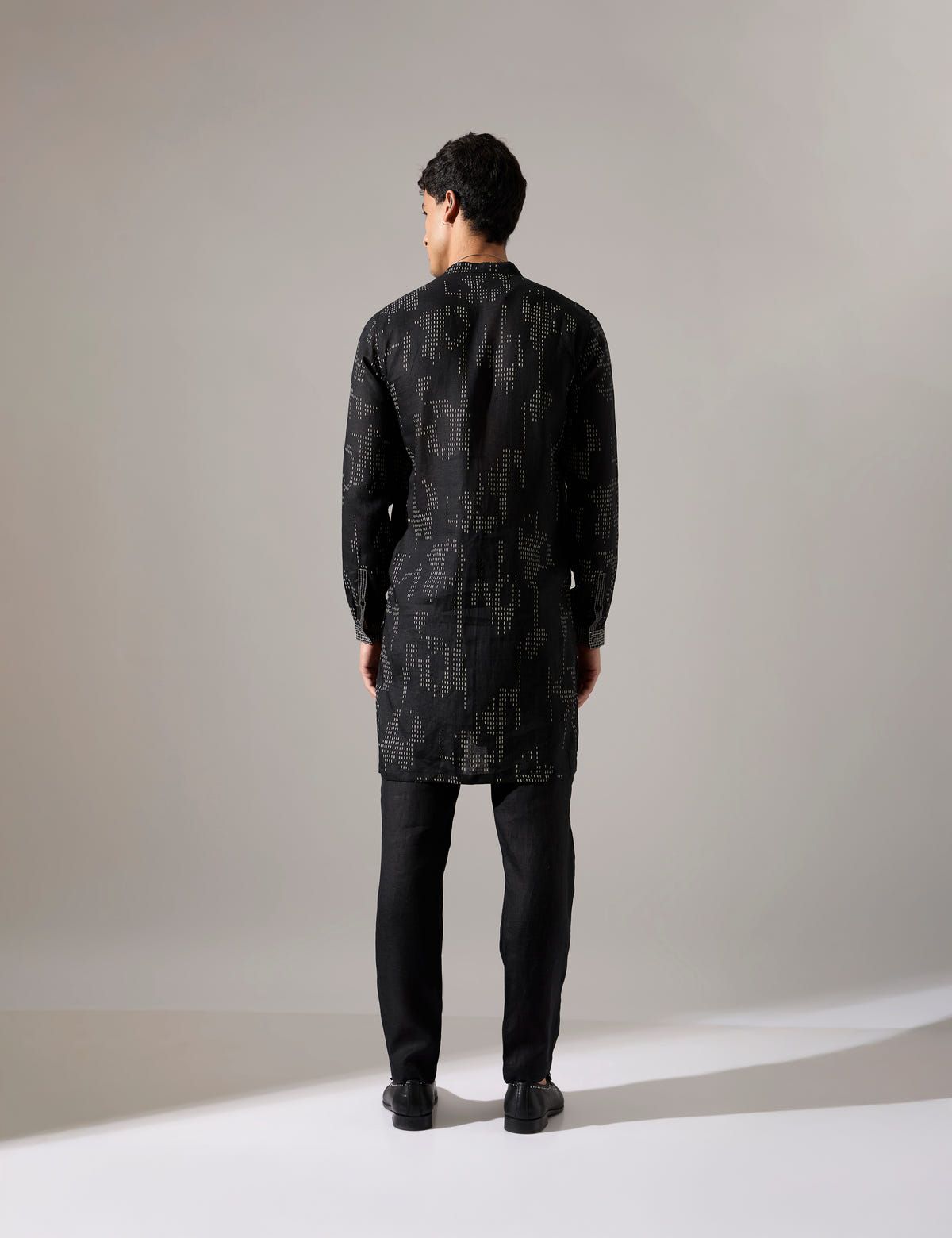 Francis Dash Kurta Set - Black - image 5