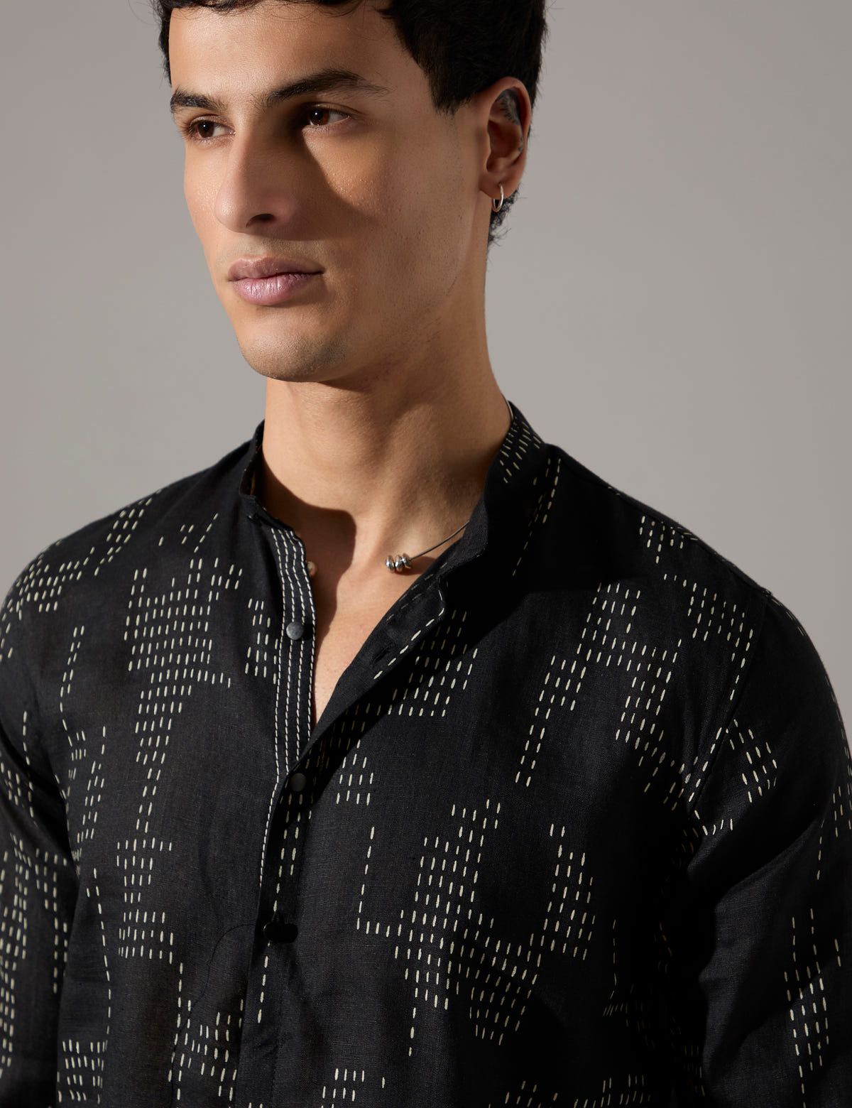 Francis Dash Kurta Set - Black - image 6