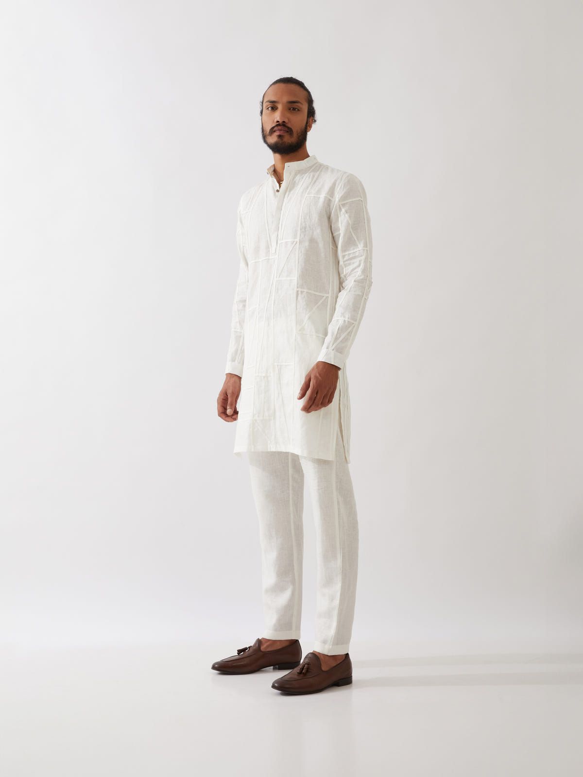 LEBI KURTA - WHITE - image 3