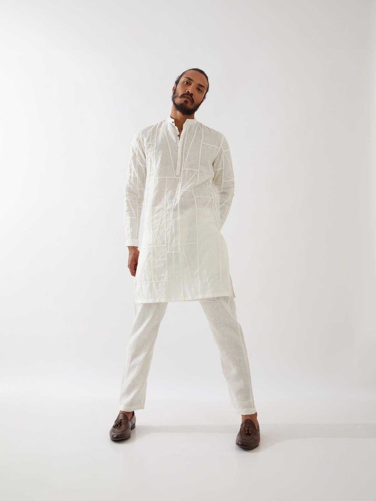 LEBI KURTA - WHITE - image 6
