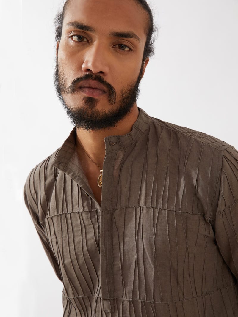 MATEO KURTA - GREY