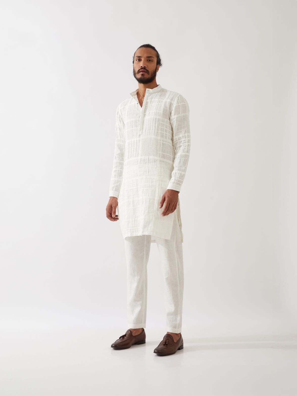 LUKE KURTA  - WHITE - image 2