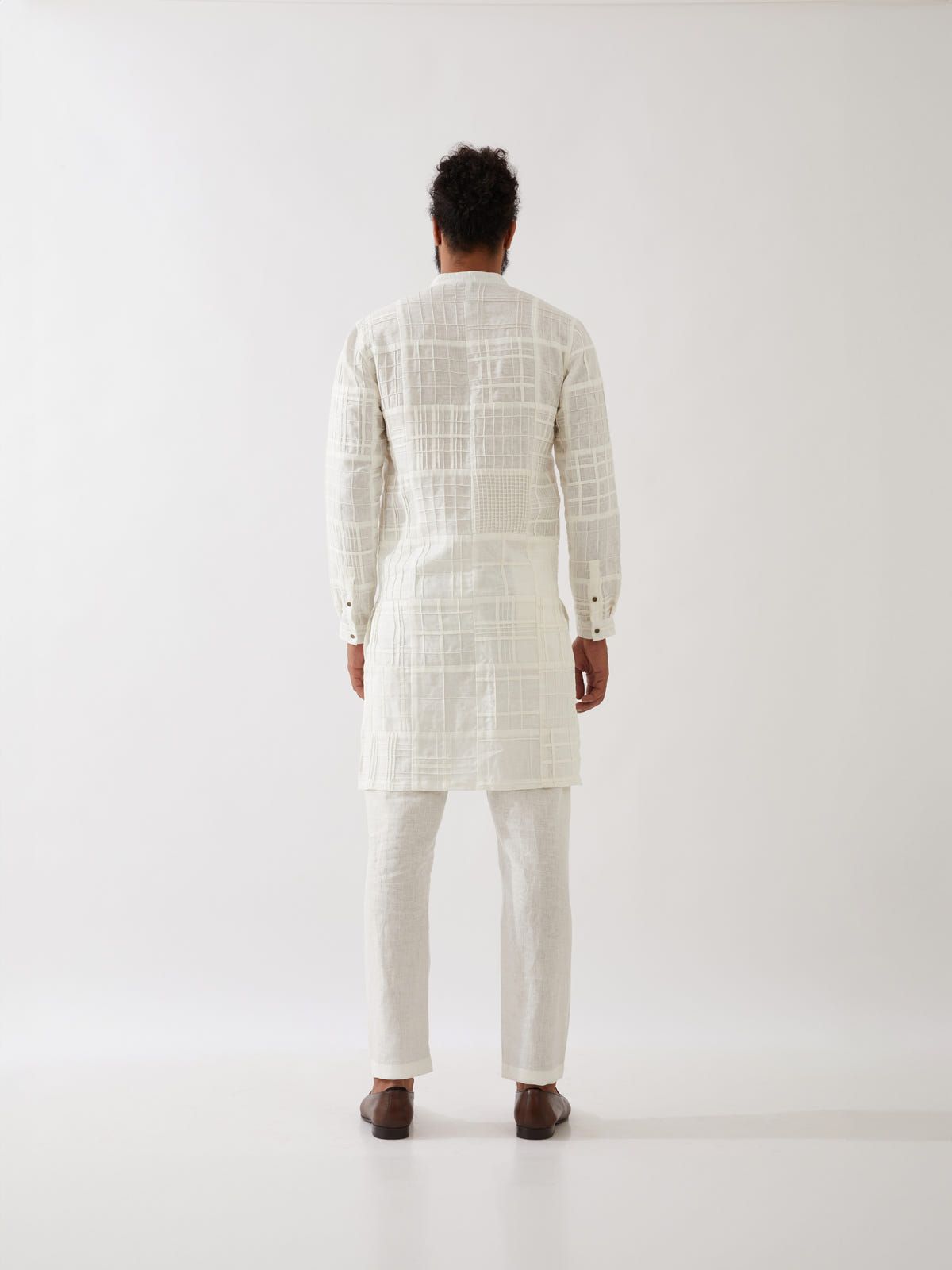 LUKE KURTA  - WHITE - image 4