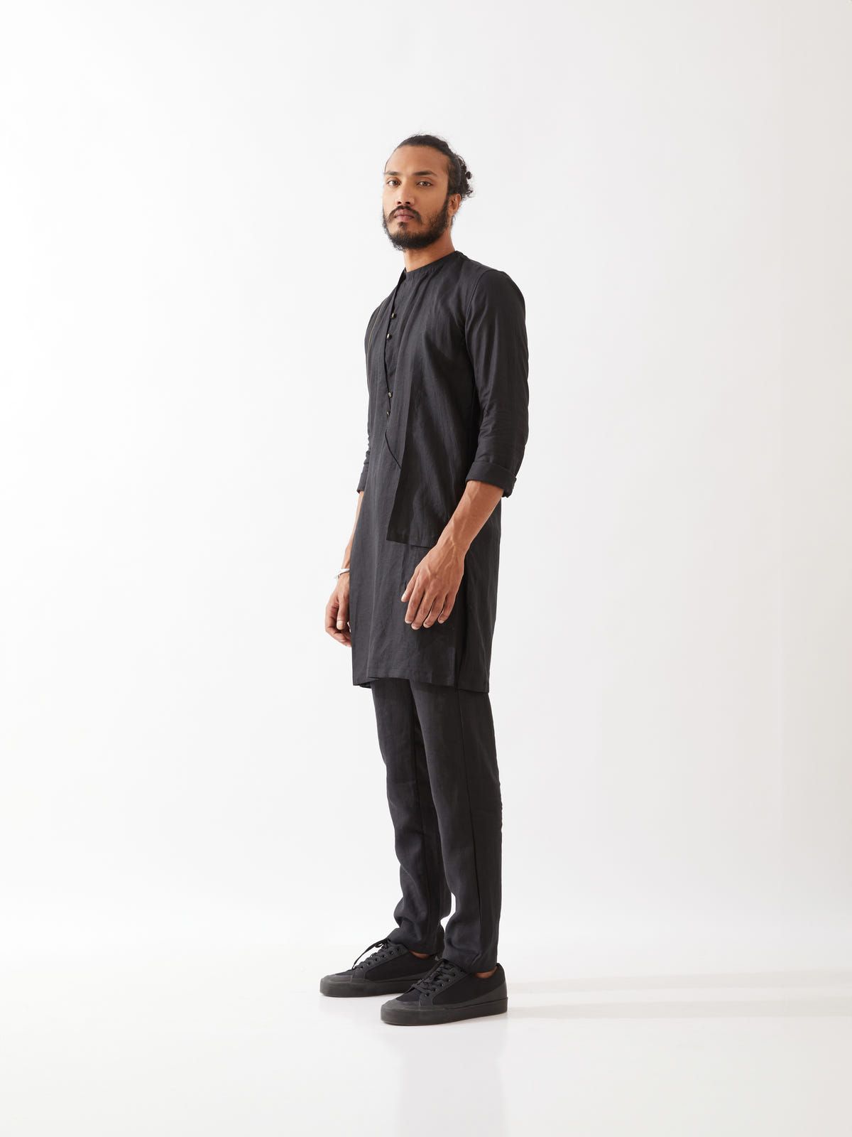 HUNTER KURTA SET - BLACK - image 2