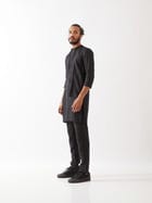 HUNTER KURTA SET - BLACK view 2