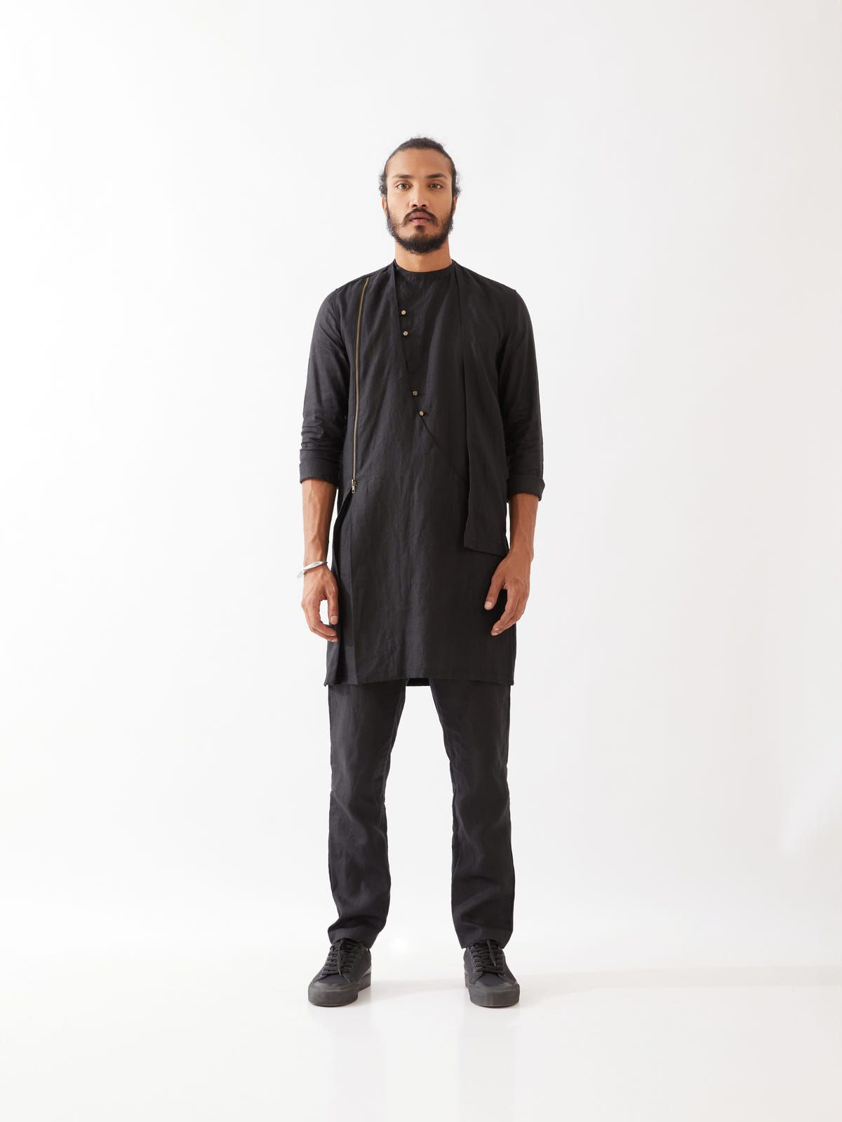 HUNTER KURTA SET - BLACK - image 3