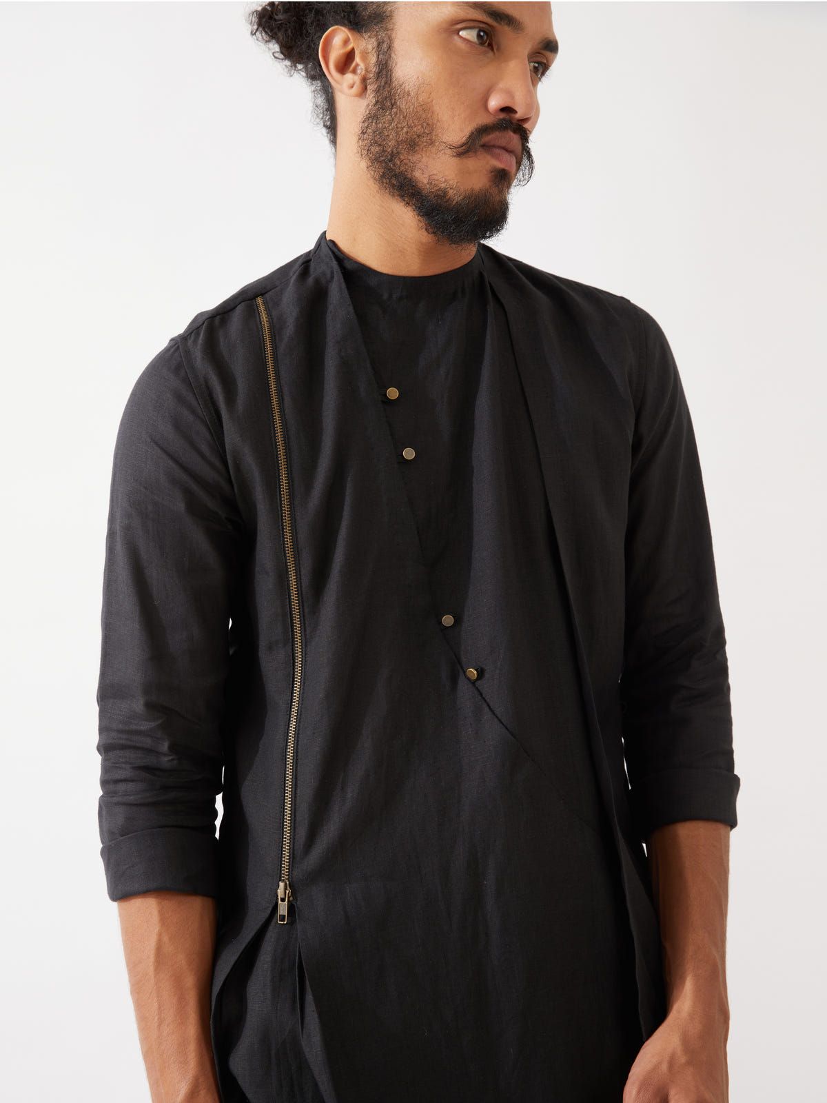 HUNTER KURTA SET - BLACK - image 4