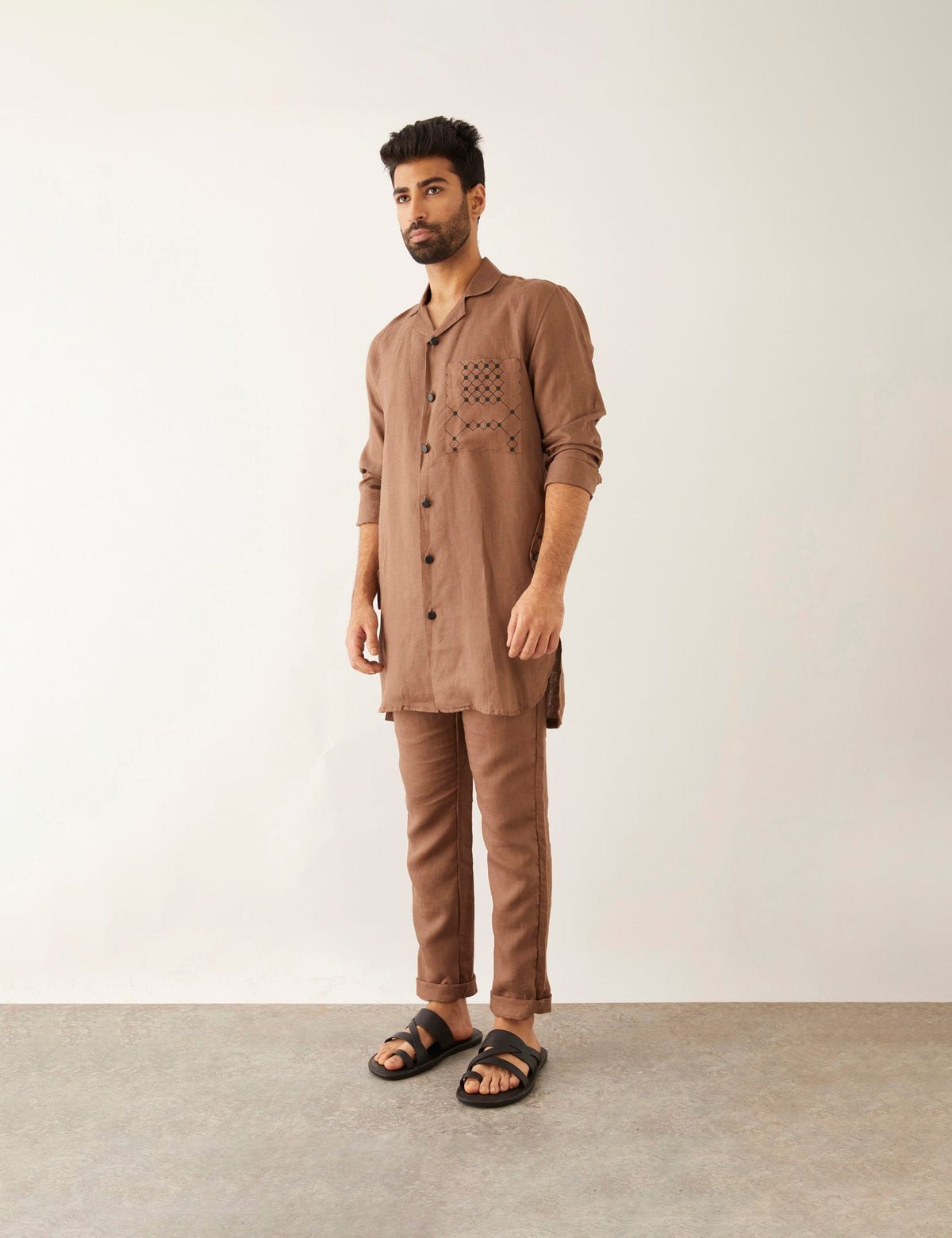 BAB KURTA - BROWN - image 2