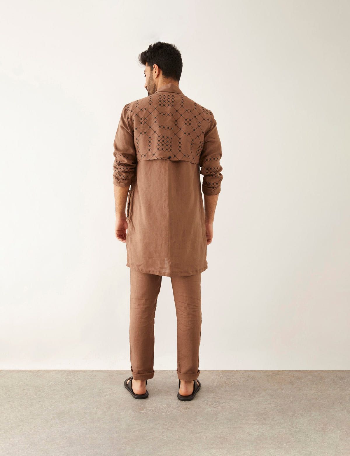 BAB KURTA - BROWN - image 3