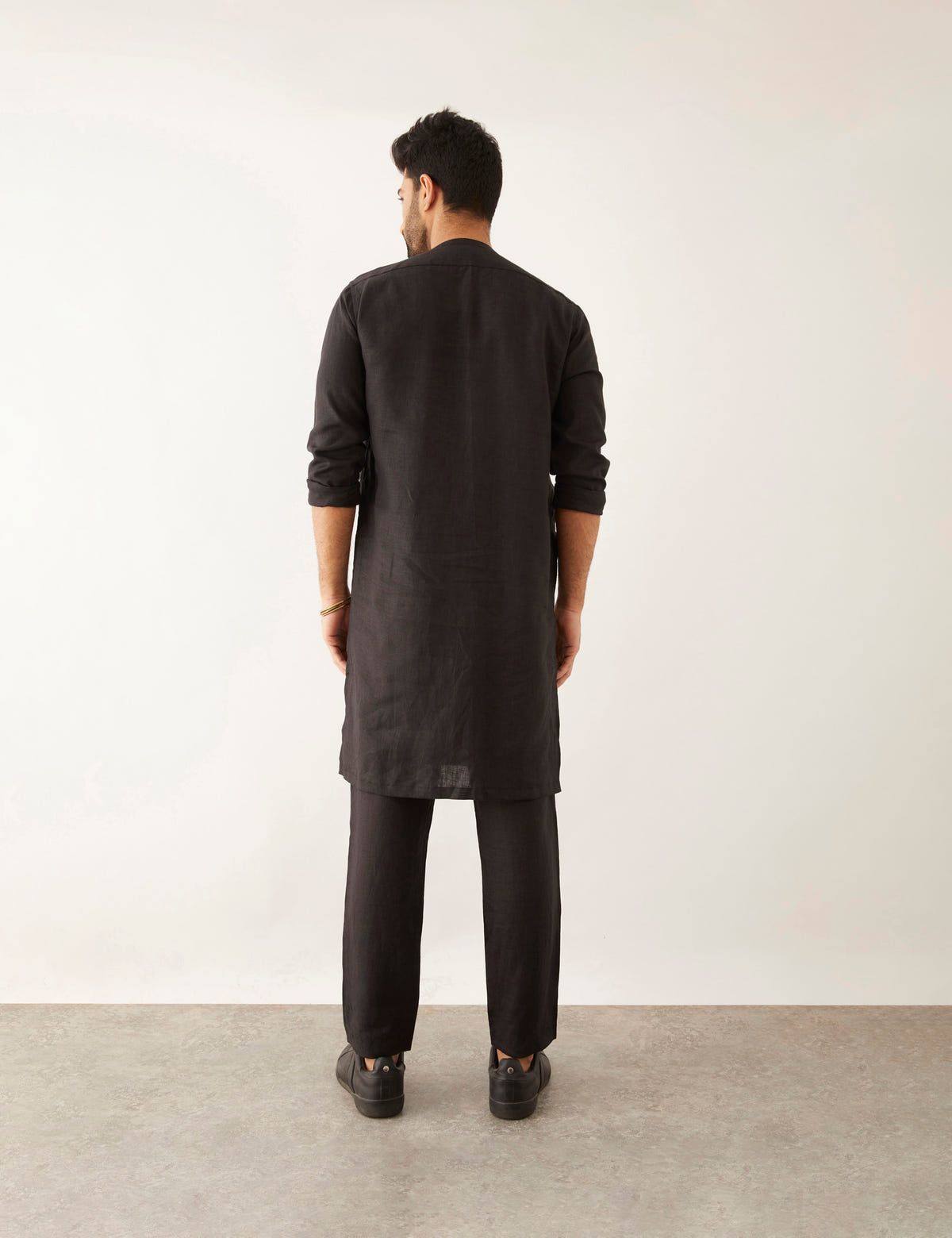 AZAM KURTA SET - BLACK - image 2
