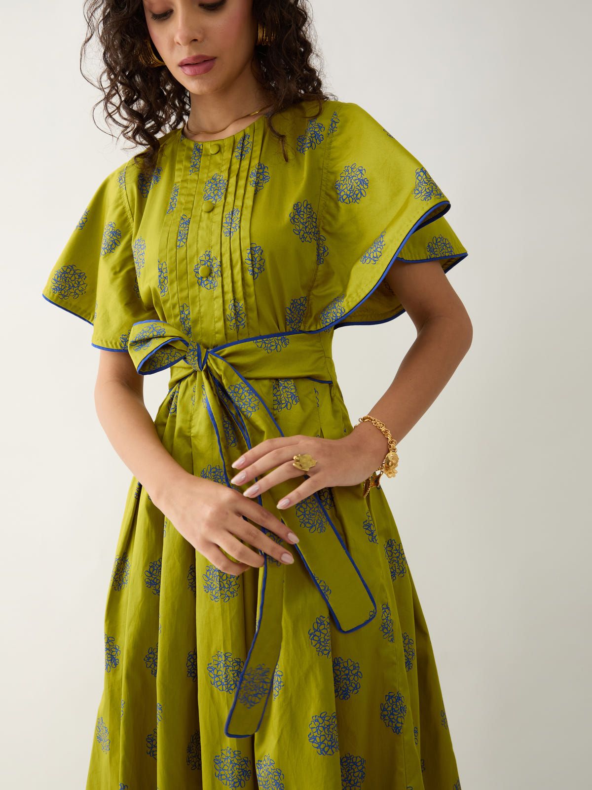 NERUL DRESS - LEAF - image 5