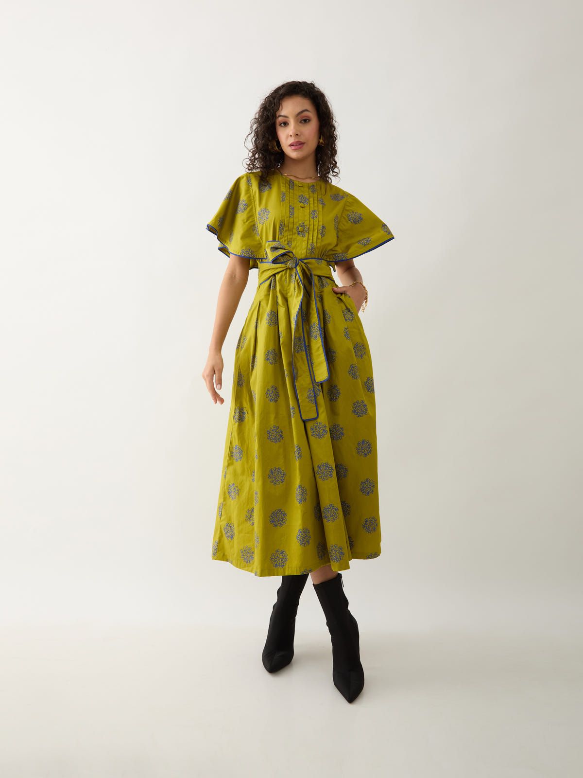 NERUL DRESS - LEAF - image 6