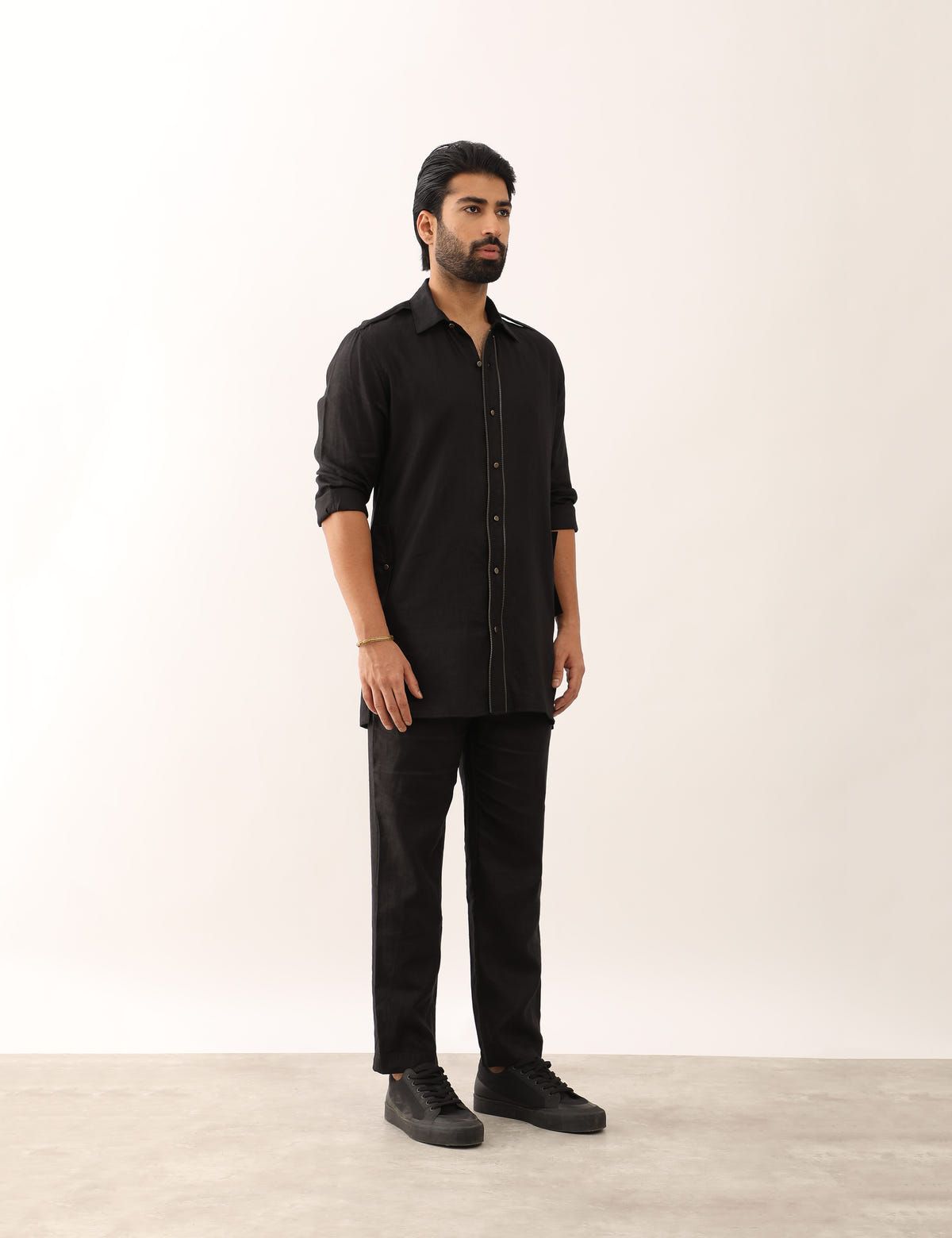 TEJAS SHIRT SET - BLACK - image 3