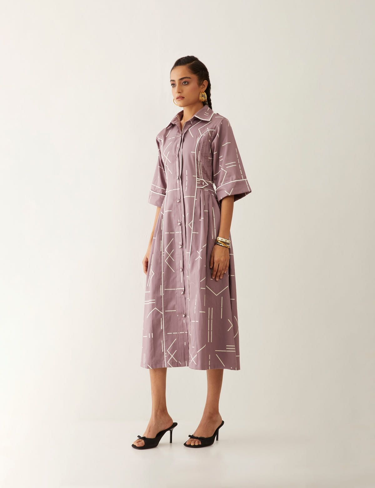 AMELIA DRESS - ORCHID - image 2