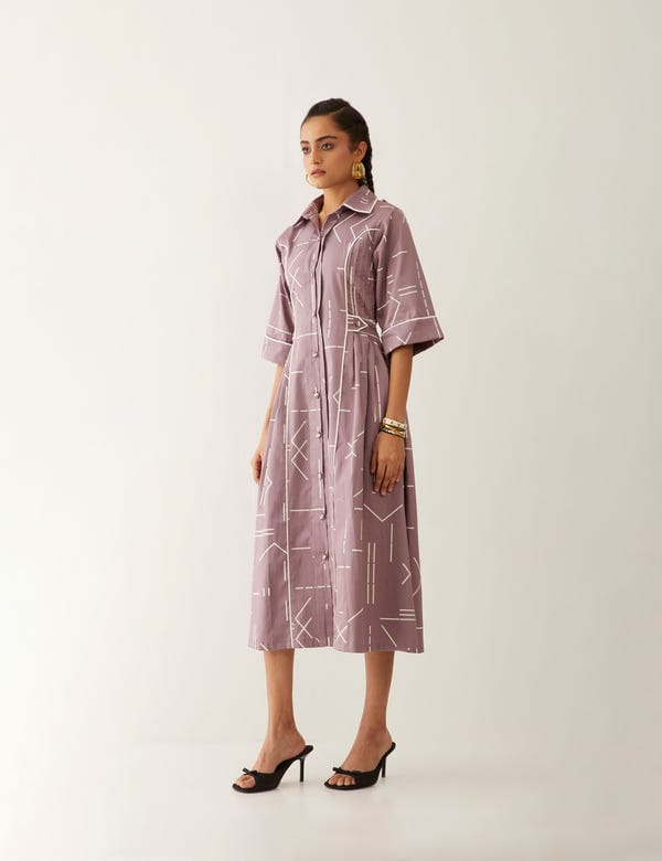 SON OF A NOBLE - SNOB — AMELIA DRESS - ORCHID