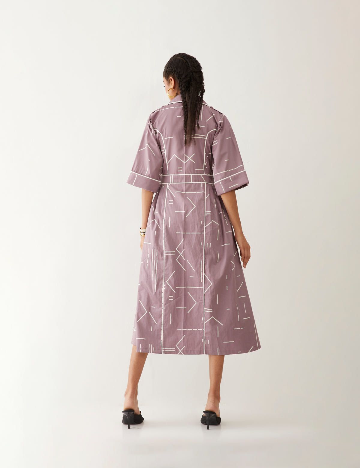 AMELIA DRESS - ORCHID - image 3