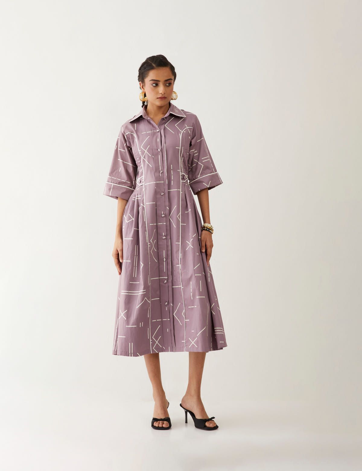 AMELIA DRESS - ORCHID - image 4
