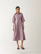 AMELIA DRESS - ORCHID view 4