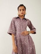 AMELIA DRESS - ORCHID view 5