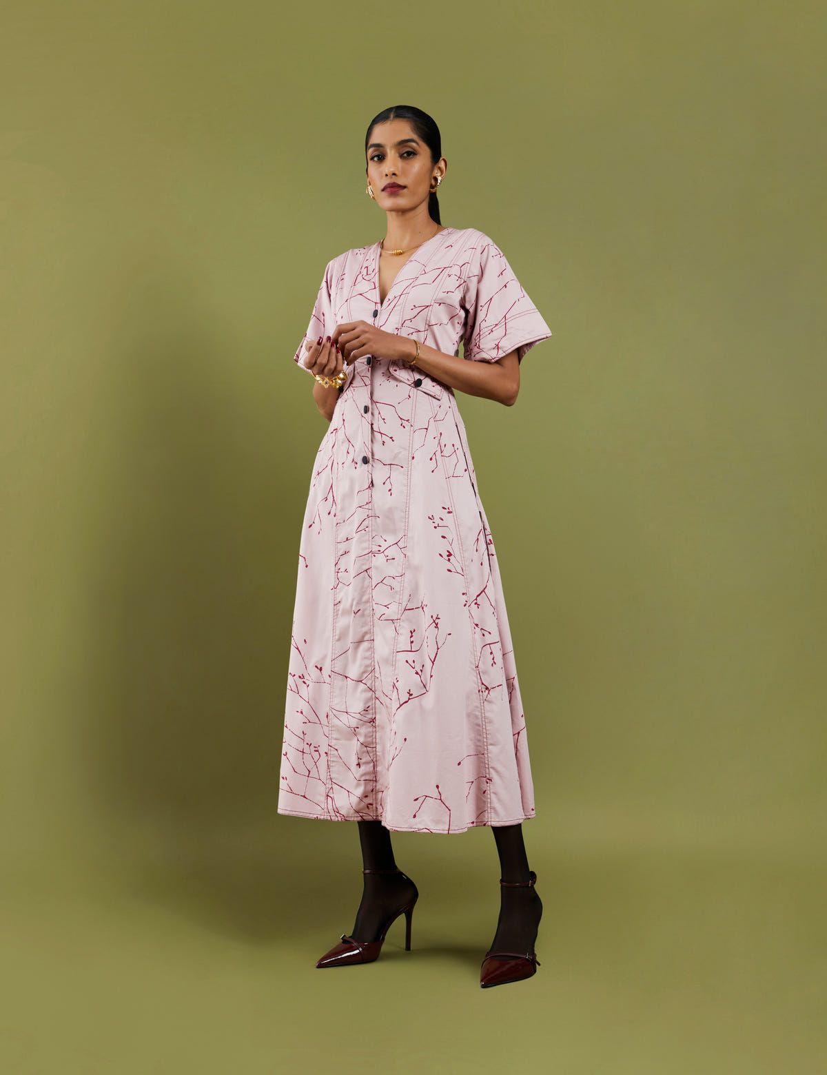 MARTINA DRESS - ROSE - image 4