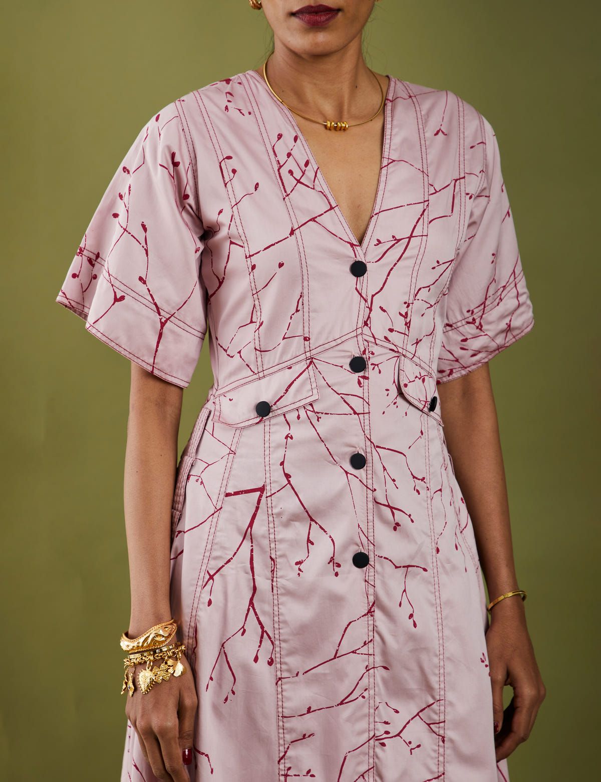 MARTINA DRESS - ROSE - image 5