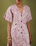 MARTINA DRESS - ROSE view 5