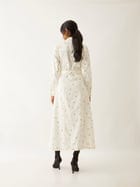 MOLLY DRESS - OFF WHITE view 3