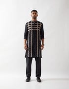 LLOYD KURTA - BLACK view 5