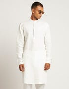 HISAR KURTA  - WHITE view 1