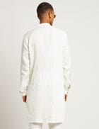 HISAR KURTA  - WHITE view 3