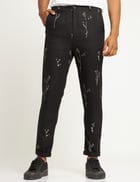TOCO - TROUSER - BOTANY - BLACK view 1