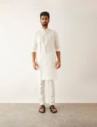 ISSA KURTA SET - WHITE view 1