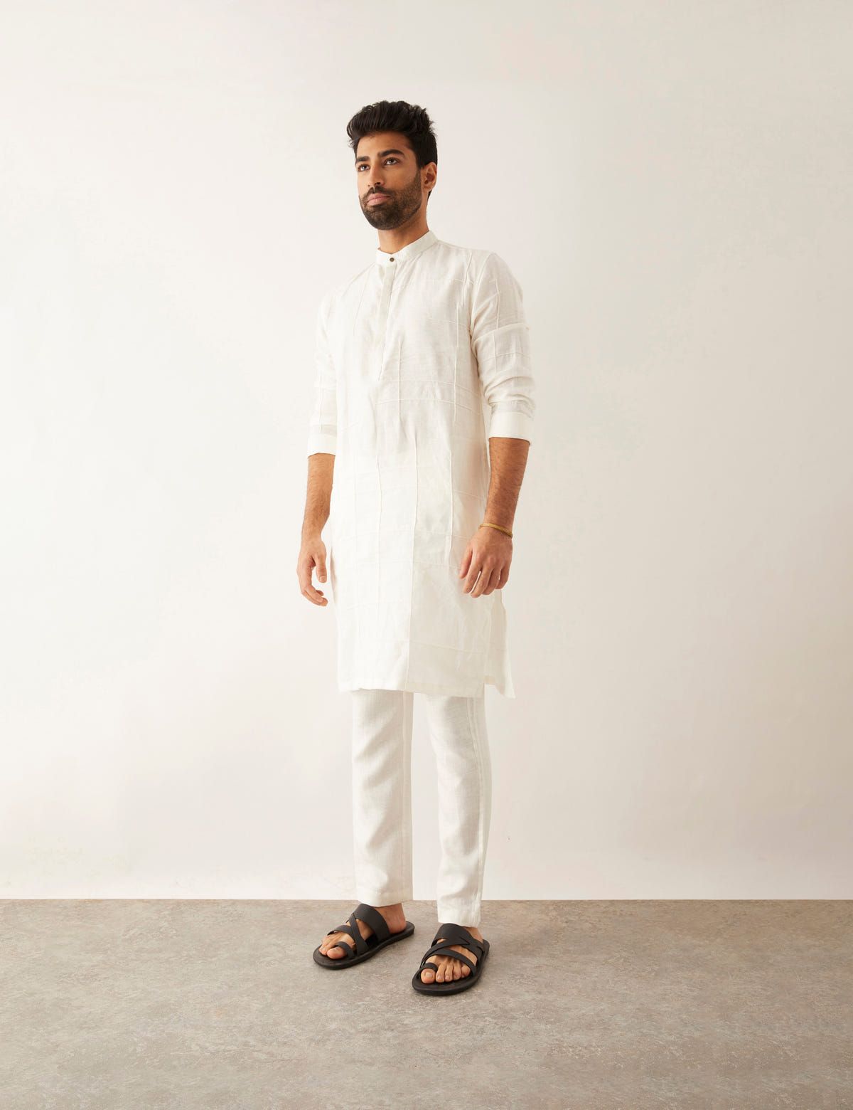 ISSA KURTA SET - WHITE - image 2