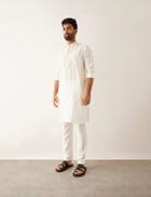 ISSA KURTA SET - WHITE view 2