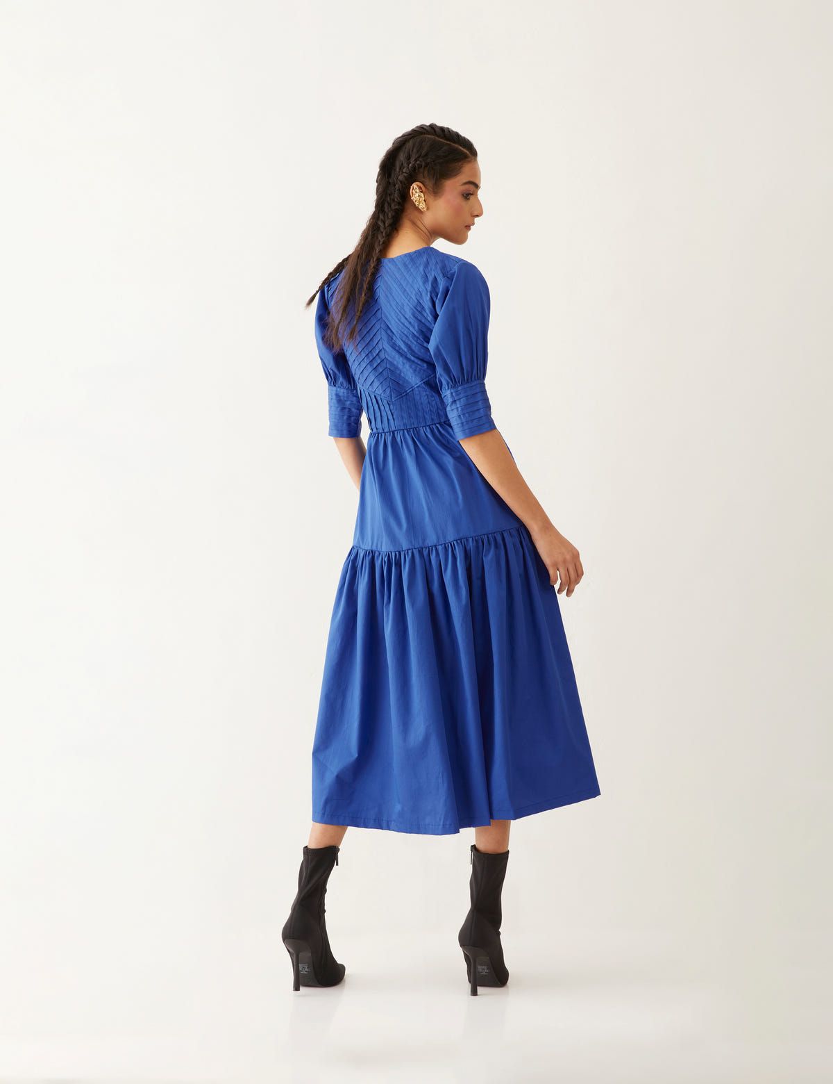 ROBIE DRESS - COBALT - image 3