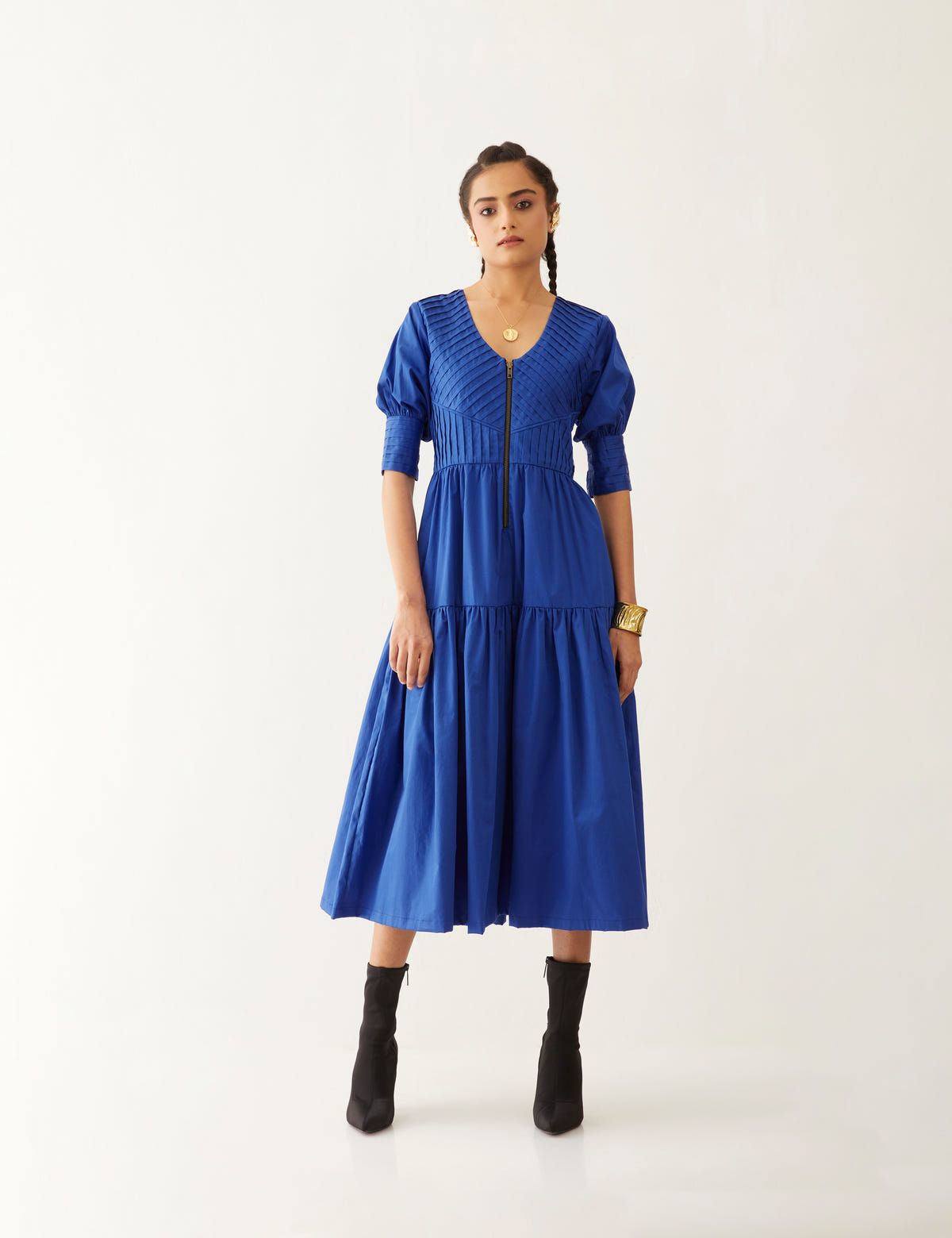 ROBIE DRESS - COBALT - image 4