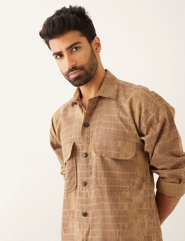 SON OF A NOBLE - SNOB — HAMDI - DOMINOS - KURTA - KHAKI