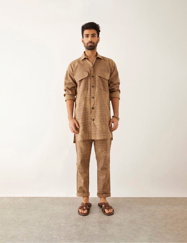 SON OF A NOBLE - SNOB — HAMDI - DOMINOS - KURTA - KHAKI