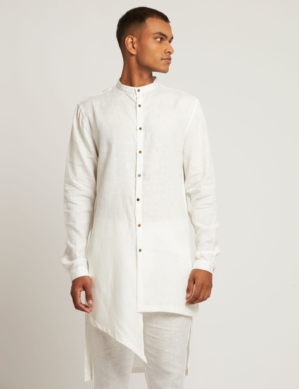 GURUNG KURTA - WHITE - image 1