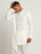 GURUNG KURTA - WHITE view 4