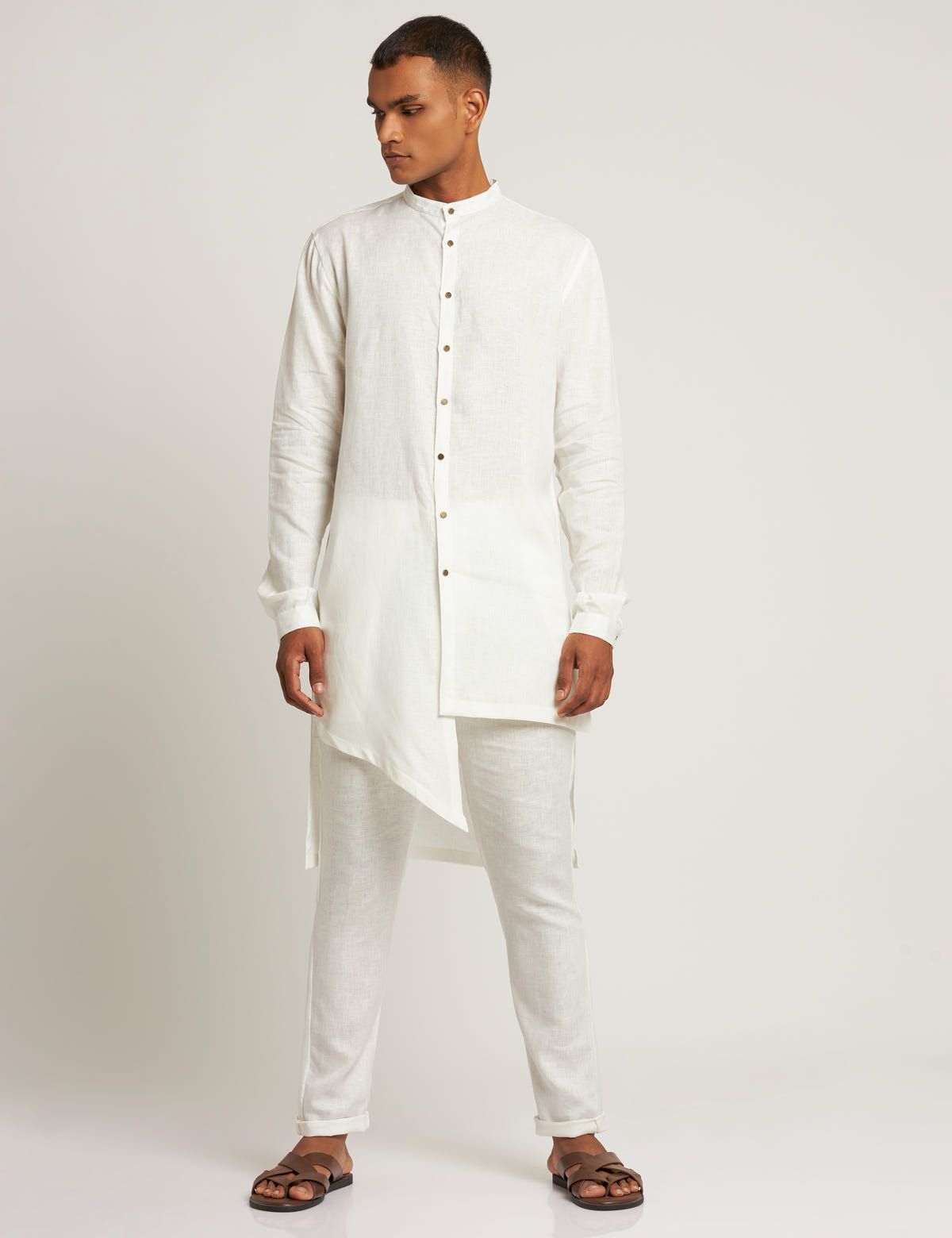 GURUNG KURTA - WHITE - image 5