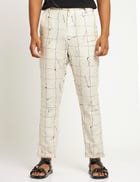 TOCO - TROUSER - TILES - IVORY view 1