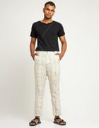 TOCO - TROUSER - TILES - IVORY view 4