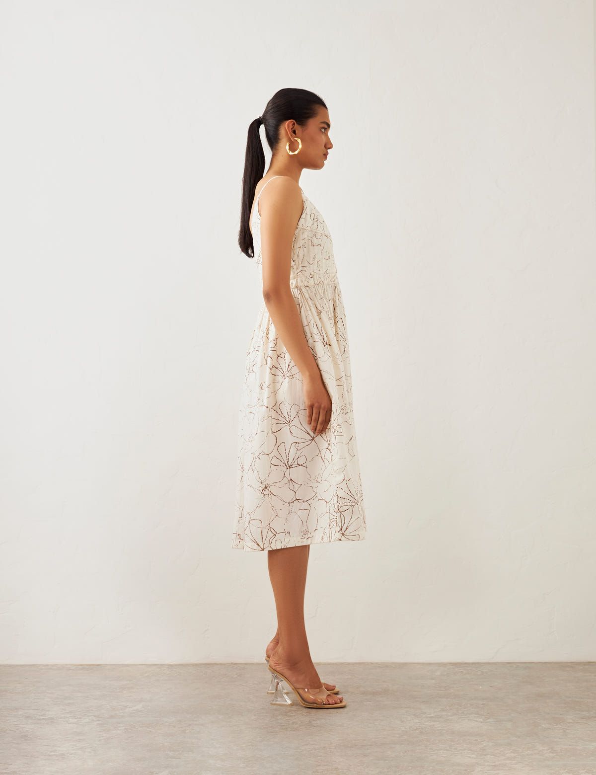 MILA DRESS - OFF WHITE - image 2